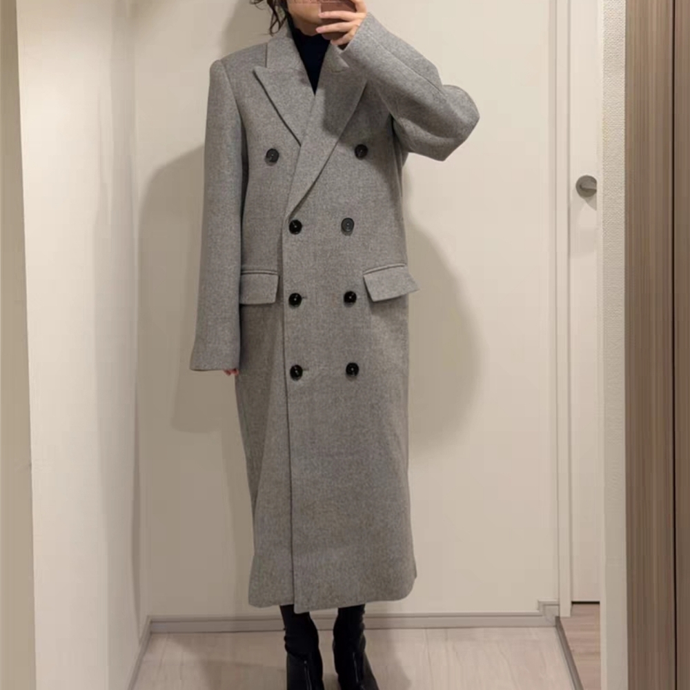 Lovers + Friends Evie Coat in Grey Multi - Picture 5 of 6